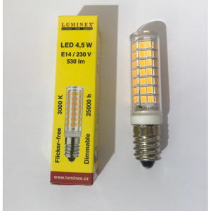 LED žiarovka Luminex L 45130, E14, 4,5W, 530lm, stmievateľná