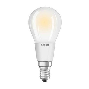 LED žiarovka Osram STAR, E14, 6W, guľatá, číra, teplá biela