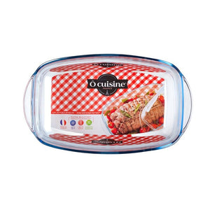 Miska na zapekanie s vekom Ocuisine 466AC00/1043, hranatá, 6,5l P