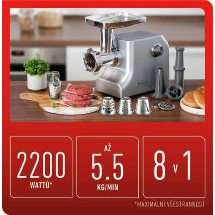 Mlynček na mäso Tefal HV10 NE858D38, 2200W