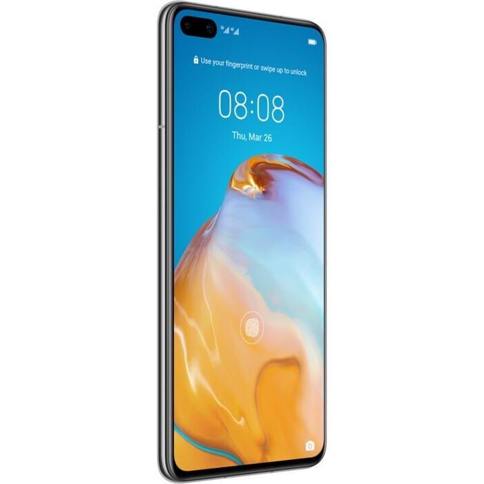 Mobilný telefón Huawei P40 8GB/128GB Silver POUŽITÉ, NEOPOTREBOVA