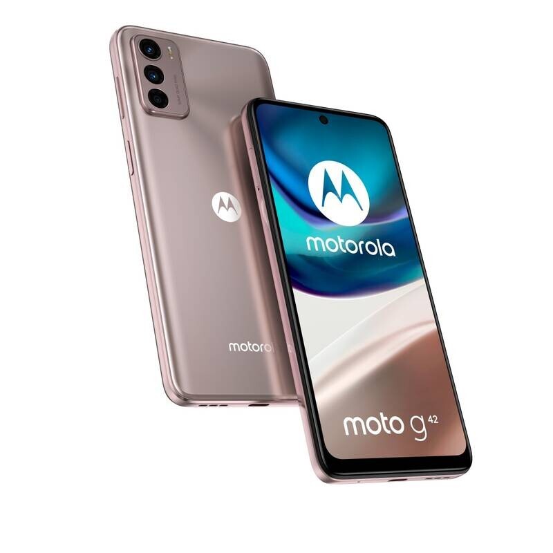 Mobilný telefón Motorola Moto G42 6GB/128GB, ružová