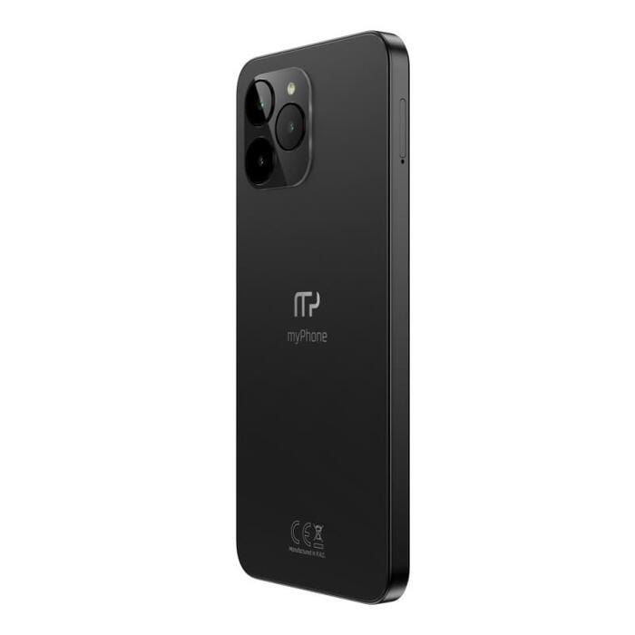 Mobilný telefón myPhone N23 6GB/128GB, NFC, aGPS, čierna