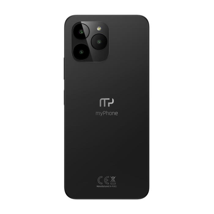 Mobilný telefón myPhone N23 6GB/128GB, NFC, aGPS, čierna