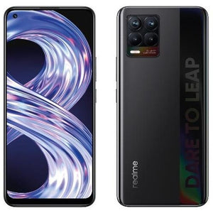 Mobilný telefón Realme 8 6 GB/128 GB, matný čierny