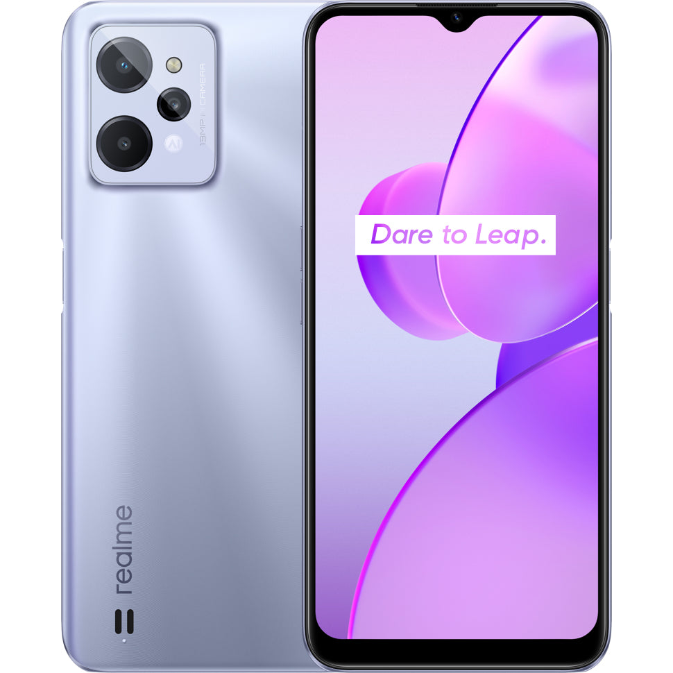 Mobilný telefón Realme C31 4GB/64GB, strieborná