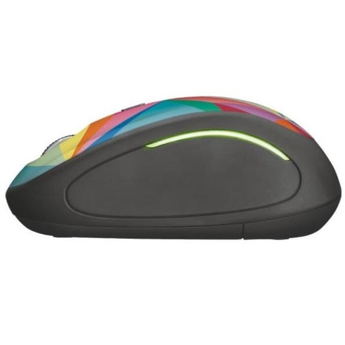 Myš Trust Yvi Wireless Mouse USB, geometrics (22337)