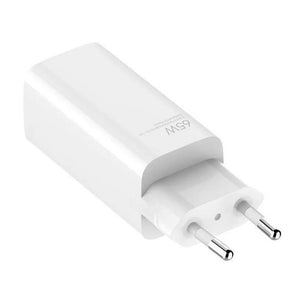 Nabíjačka Xiaomi 65W GaN Charger Typ C/USB + kábel Typ C, biela