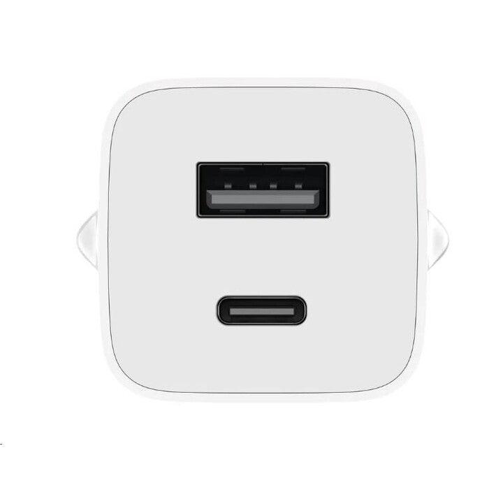 Nabíjačka Xiaomi 65W GaN Charger Typ C/USB + kábel Typ C, biela