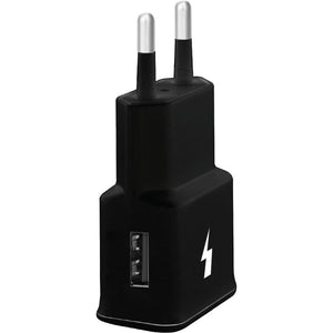 Nabíjačka WG 1xUSB 2A, 15W Fast Charge 3.0, čierna