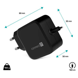 Napájací adaptér C-Power Mini 67W PD pre notebooky s USB-C