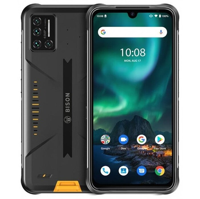 Odolný mobilný telefón Umidigi Bison Plus 8GB/128GB, žltá