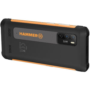 Odolný telefón MyPhone Hammer Iron 4 4GB/32GB, oranžová