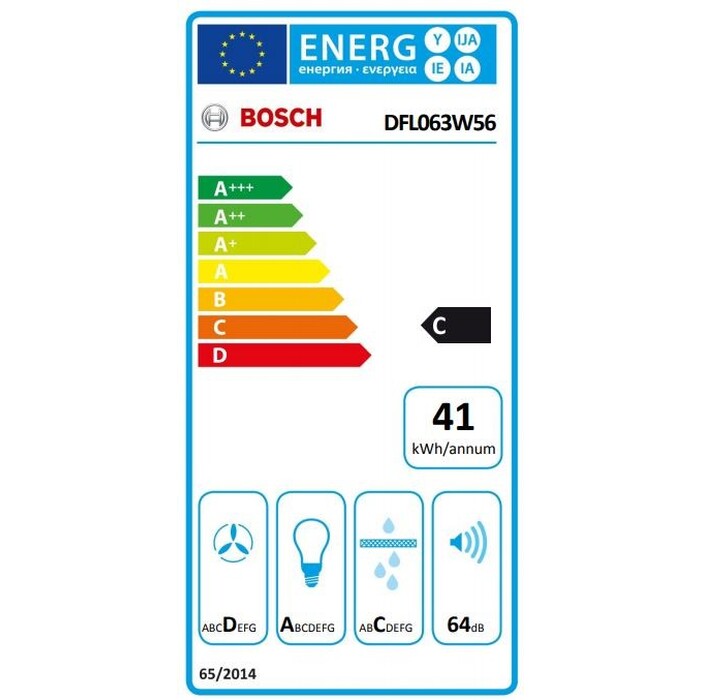 Odsávač pár Bosch DFL063W56 POŠKODENÝ OBAL