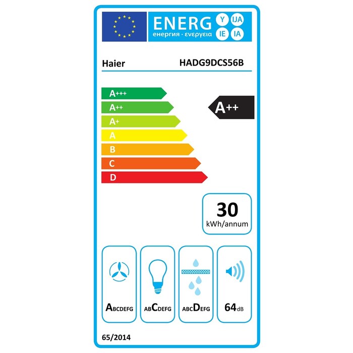 Odsávač pár Haier HADG9DCS56B