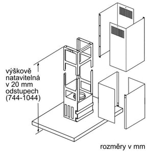 Odsávač pár Siemens LF97BCP50 POŠKODENÝ OBAL