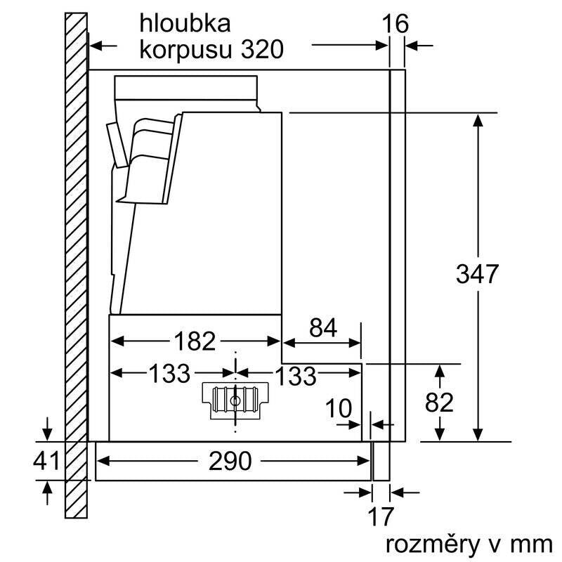 Odsávač pár Siemens LI67RB531