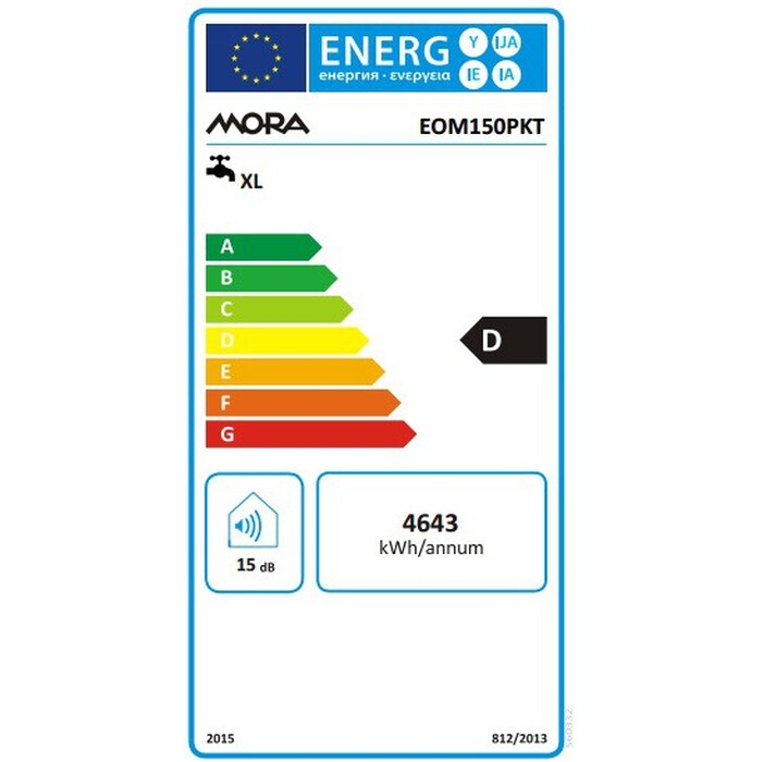 Ohrievač vody Mora EOM 150 PKT