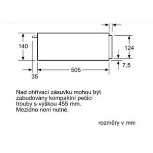 Ohrievacia zásuvka Bosch BIC510NS0