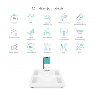 Osobná váha TrueLife FitScale W4 BT, 180 kg