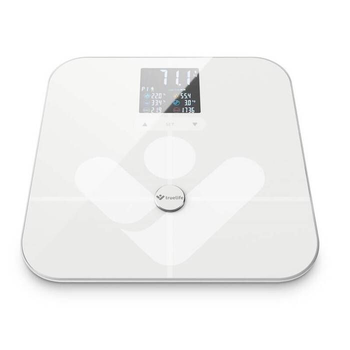 Osobná váha TrueLife FitScale W7 BT White, 180kg