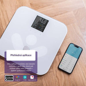 Osobná váha TrueLife FitScale W7 BT White, 180kg POŠKODENÝ OBAL