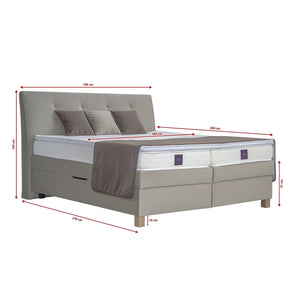 Posteľ Boxspring Charles 160x200 cm, ÚP - II. akosť