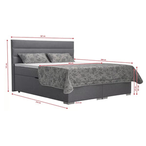 Posteľ Boxspring New Bolero,ÚP,matrac,topper - II. akosť