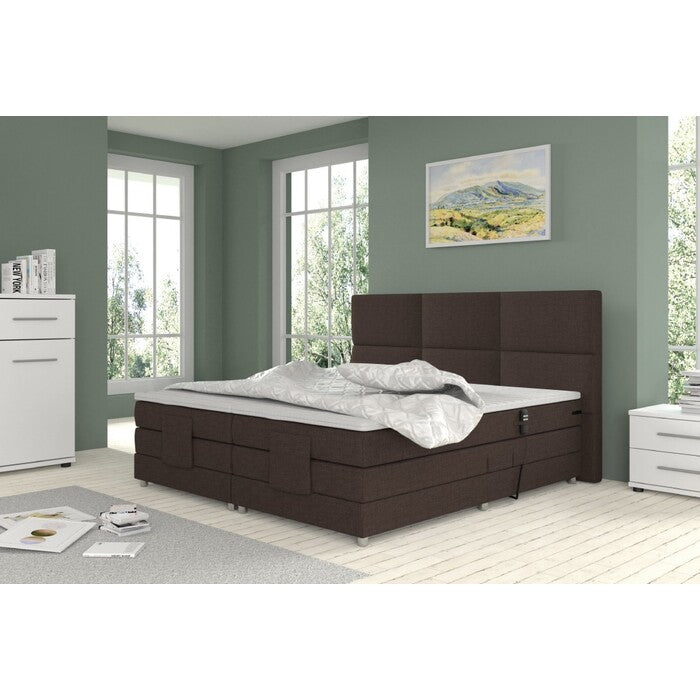 Posteľ Boxspring Rolf 180x200 s el. polohovaním -ROZBALENÉ