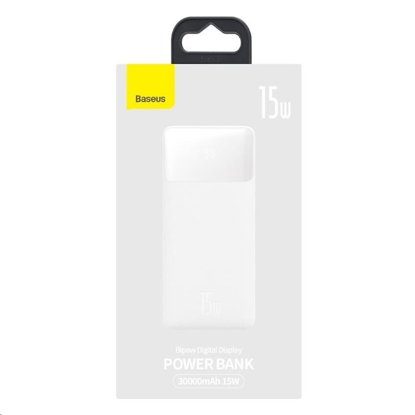 Powerbanka Baseus Bipow 30 000mAh, biela