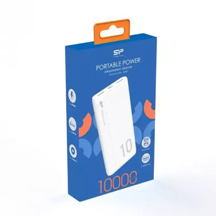 Powerbanka Silicon Power GP15 10000mAh, biela