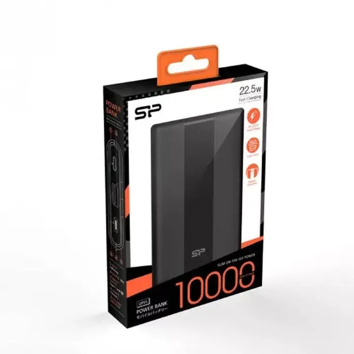 Powerbanka Silicon Power QP55 10000mAh, čierna