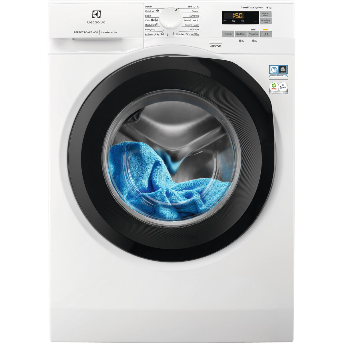 Práčka s predním plnením Electrolux EW6FN528SC, 8 kg POŠKODENÝ OBAL