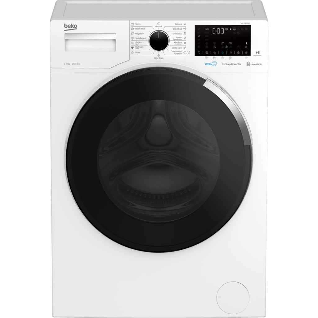 Práčka s predným plnením Beko WUE8746XWST, 8 kg