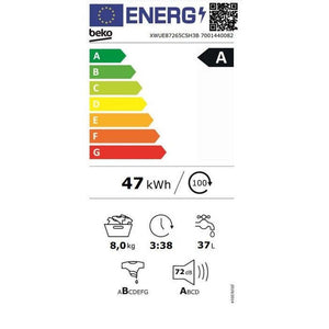 Práčka s predným plnením Beko XWUE87265CSH3 POŠKODENÝ OBAL