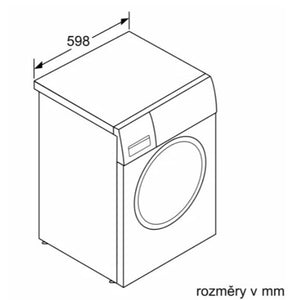 Práčka s predným plnením Bosch WGG244M0CS, 9kg