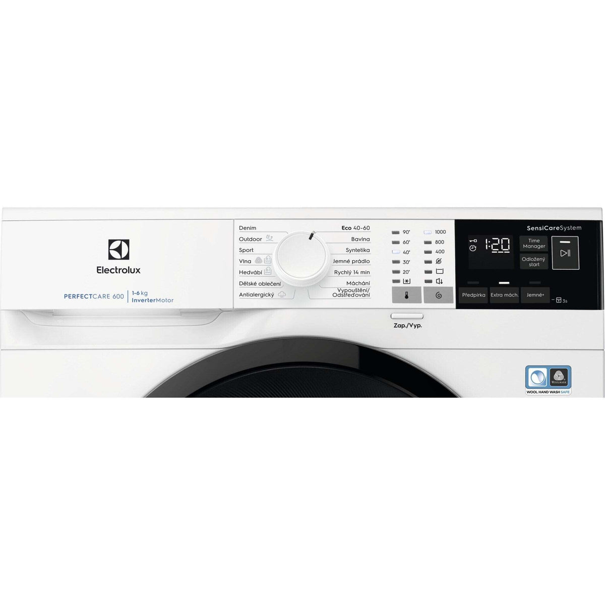 Práčka s predným plnením Electrolux EW6SN406BCI, 6 kg