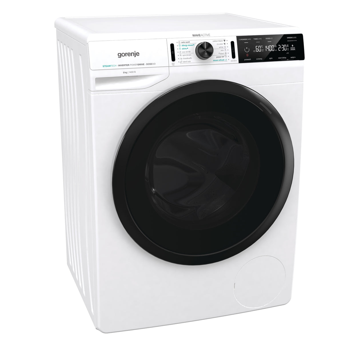 Práčka s predným plnením Gorenje W2A84CS VADA VZHĽADU, ODRENINY