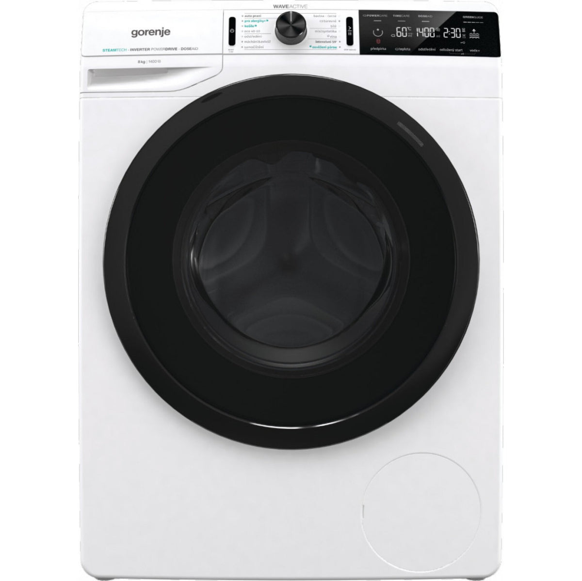 Práčka s predným plnením Gorenje W2A84CS VADA VZHĽADU, ODRENINY