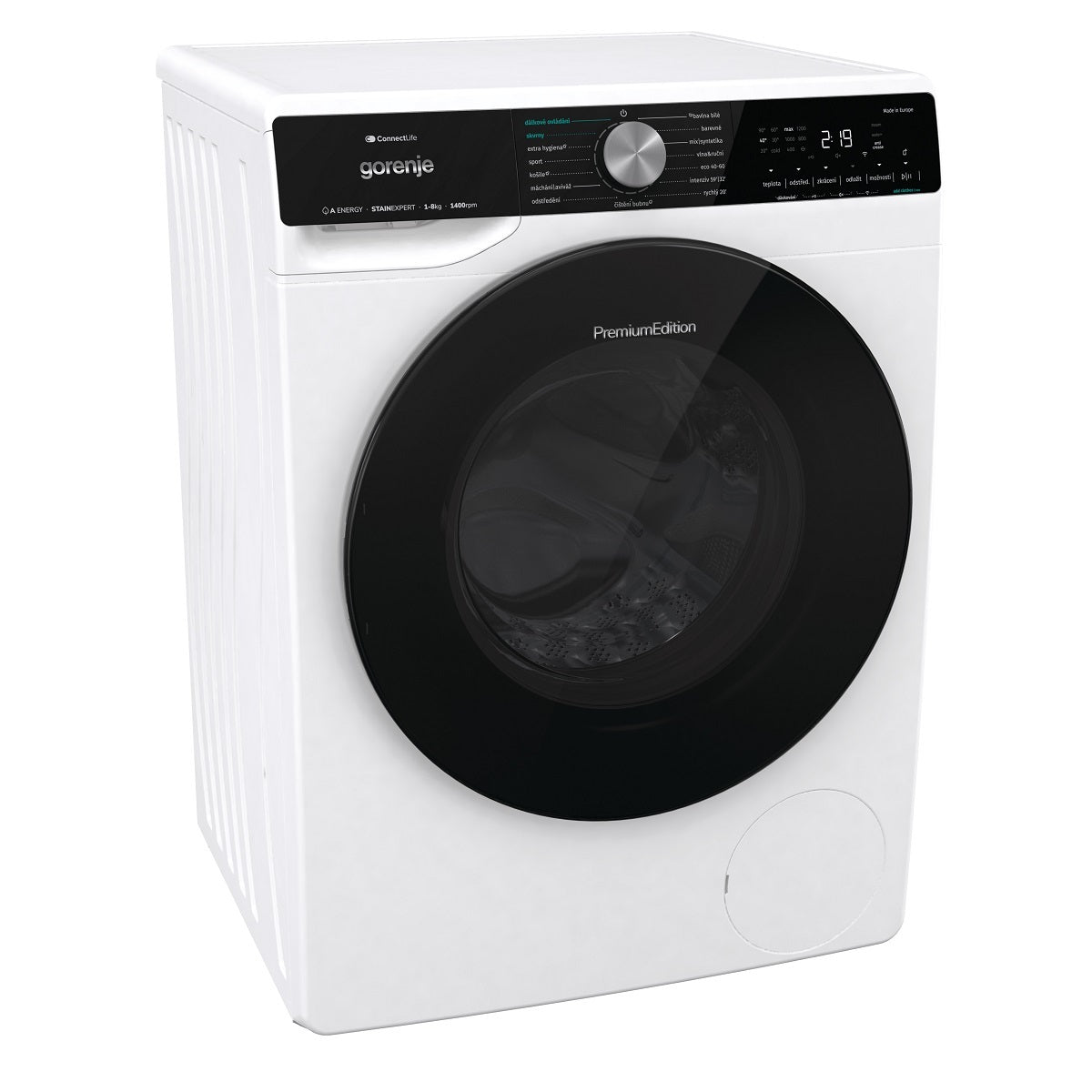 Práčka s predným plnením Gorenje W2NS84SACZ, A, 8kg POŠKODENÝ OBAL