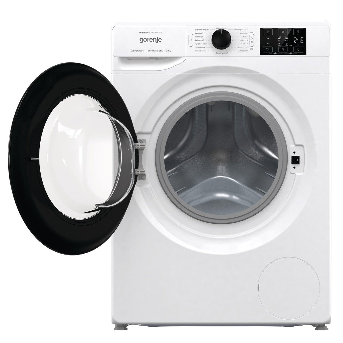 Práčka s predným plnením Gorenje WNEI84BS, B, 8kg