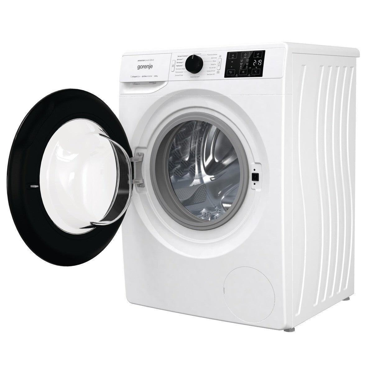 Práčka s predným plnením Gorenje WNEI84BS, B, 8kg