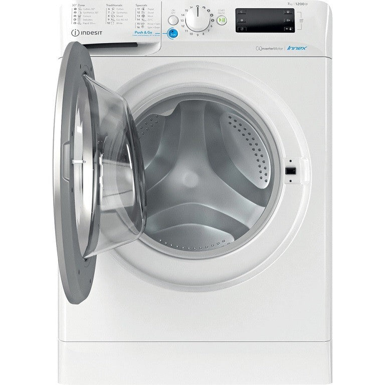 Práčka s predným plnením INDESIT BWE 71283X WS EE N, 7 kg