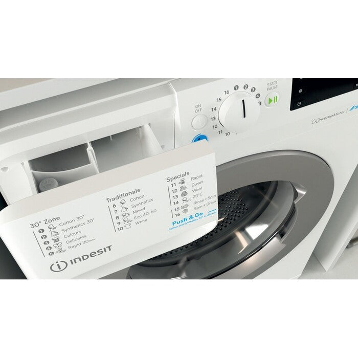 Práčka s predným plnením INDESIT BWE 71283X WS EE N, 7 kg