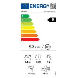 Práčka s předným plnením Toshiba TW-BL80A2CZ(WK)