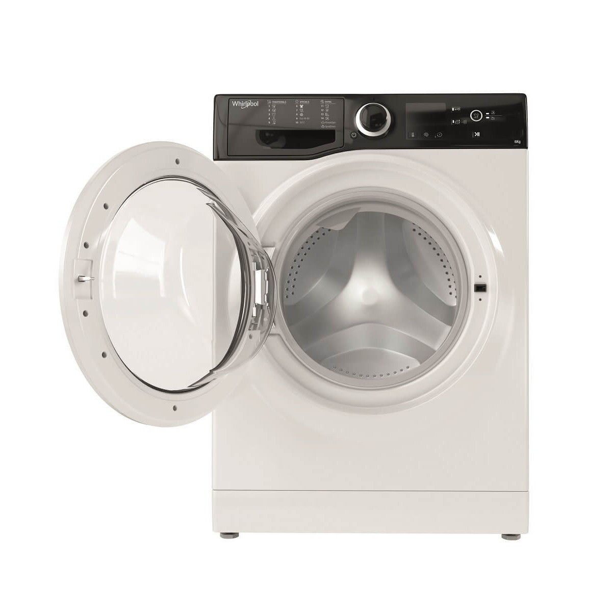 Práčka s predným plnením Whirlpool WRBSS 6215 B EU, 6 kg