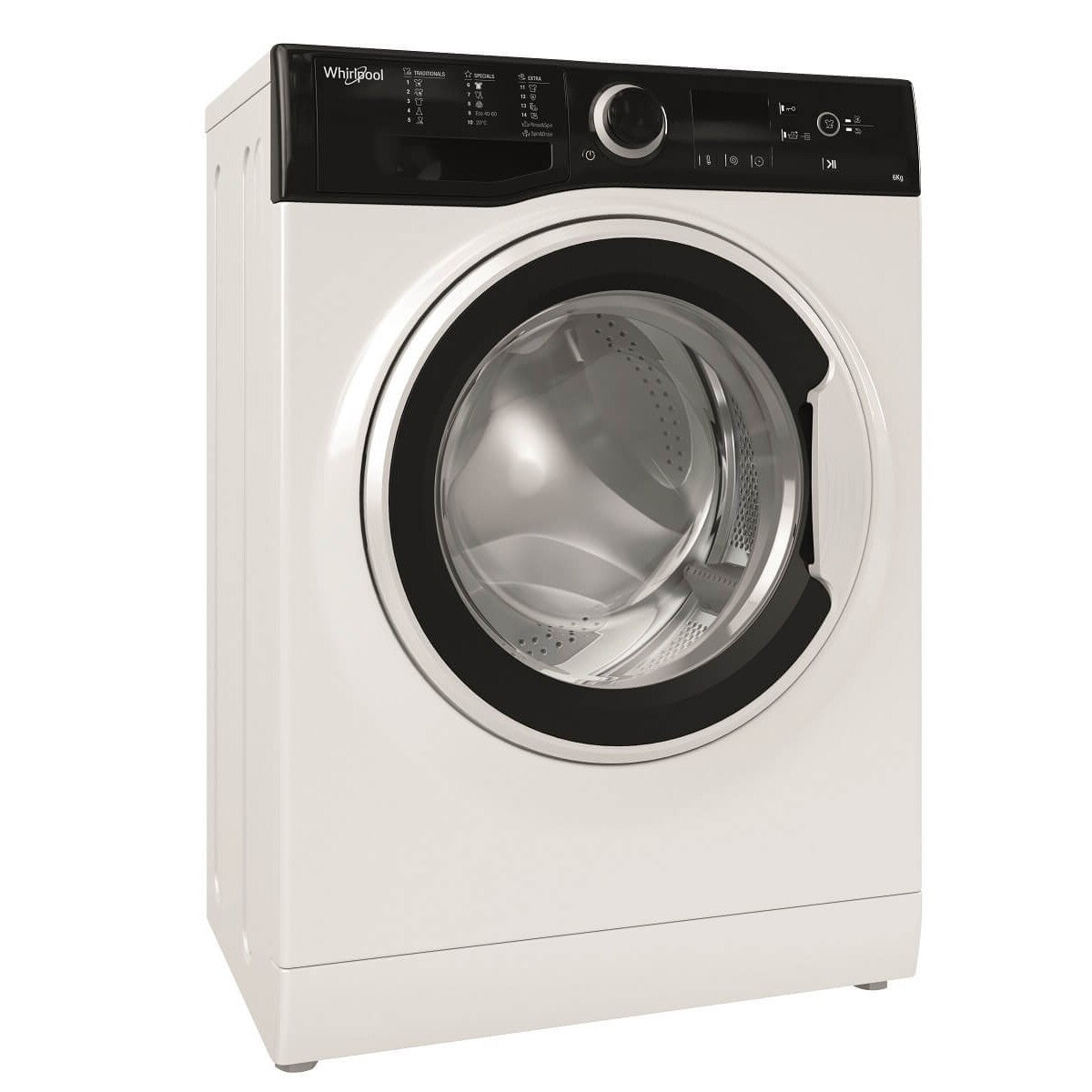 Práčka s predným plnením Whirlpool WRBSS 6215 B EU, 6 kg