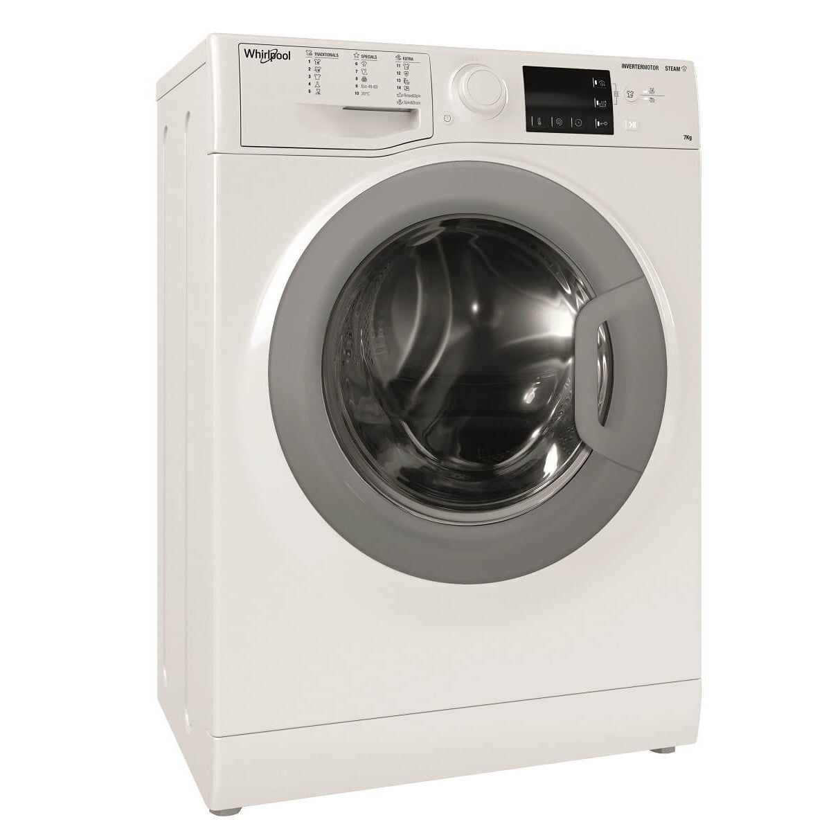 Práčka s predným plnením Whirlpool WRSB 7259 WS EU, 7 kg