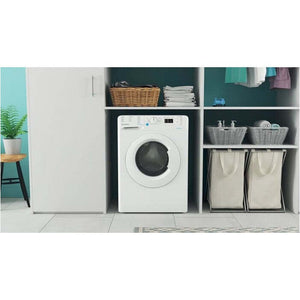 Práčka s predným plneným Indesit BWSA 51051 W EU N, 5 kg VADA VZHĽADU, ODRENINY