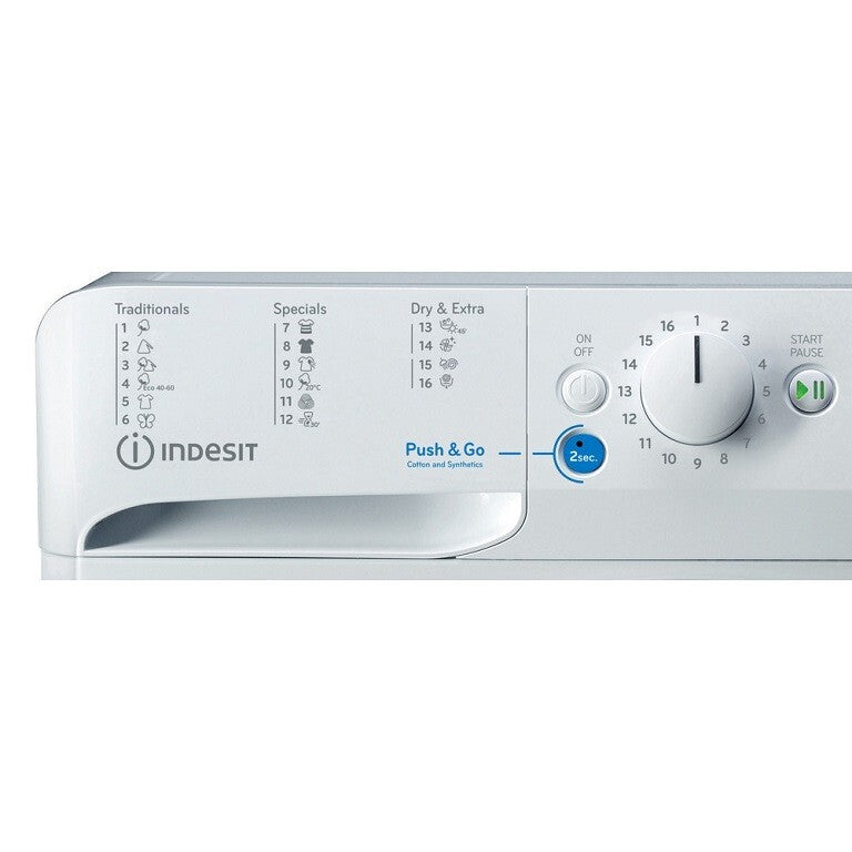 Práčka so sušičkou INDESIT BDE 861483X WS EU N, 8/6 kg POŠKODENÝ